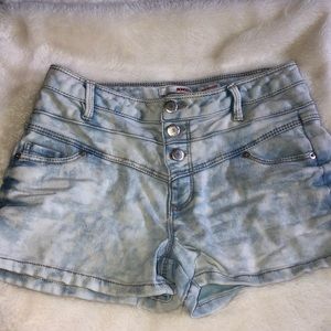 Bongo high waisted denim shorts size 3